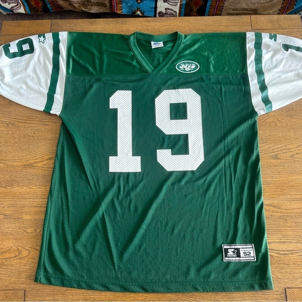 Vintage 1998 New York Jets Keyshawn Johnson #19 NFL Jersey Starter XL 52